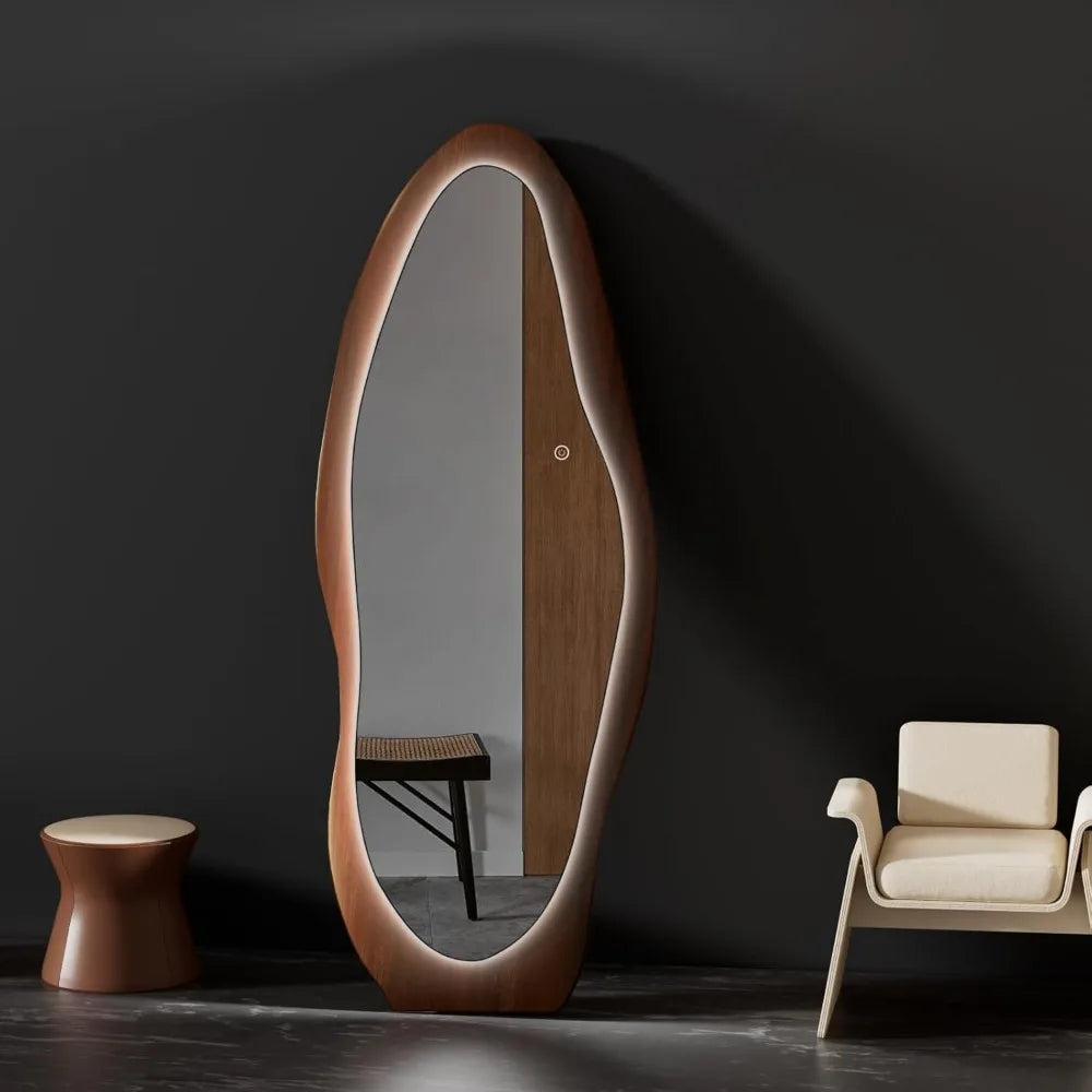 Huanhui LED Full Body Mirror With Lights Shatterproof