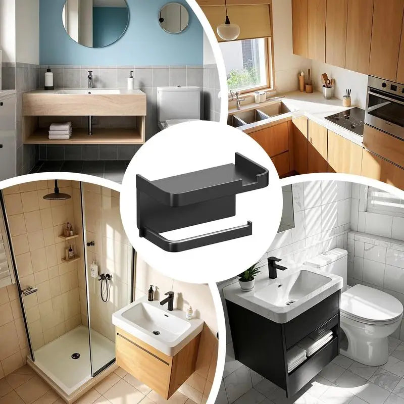 Big Boss Home and Garden Toilet Tissue Stand Wall Mount