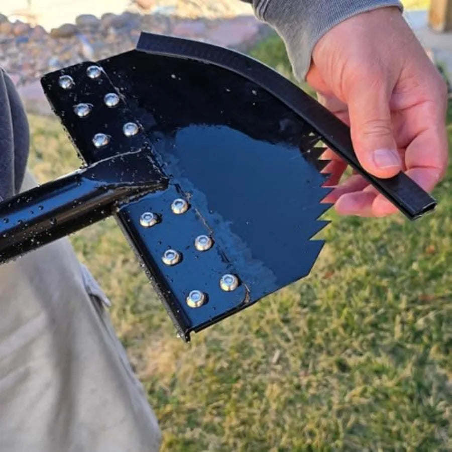 Manual Lawn Edger Tool With Spring Steel Blade Manganese Border