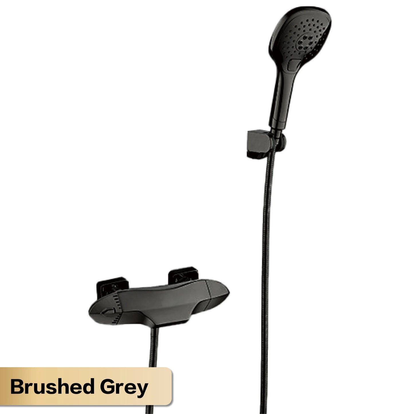 Luxury brass Gold bathroom faucet with simple constant temperature design Dual control of Hot & Cold 2 function bathtub Mixer