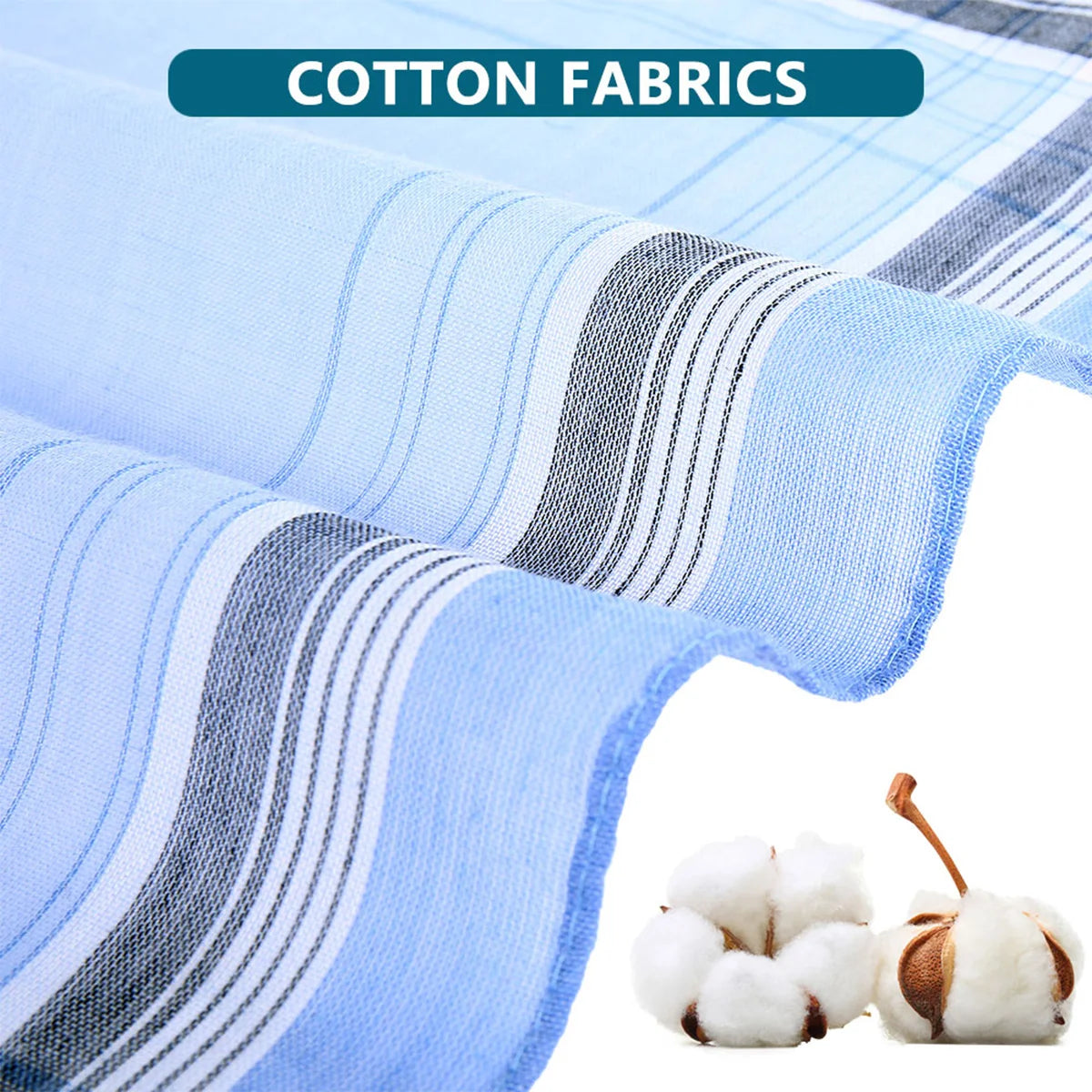 Willstar Men's Multicolor Plaid Pocket Square Hankies for Grooms