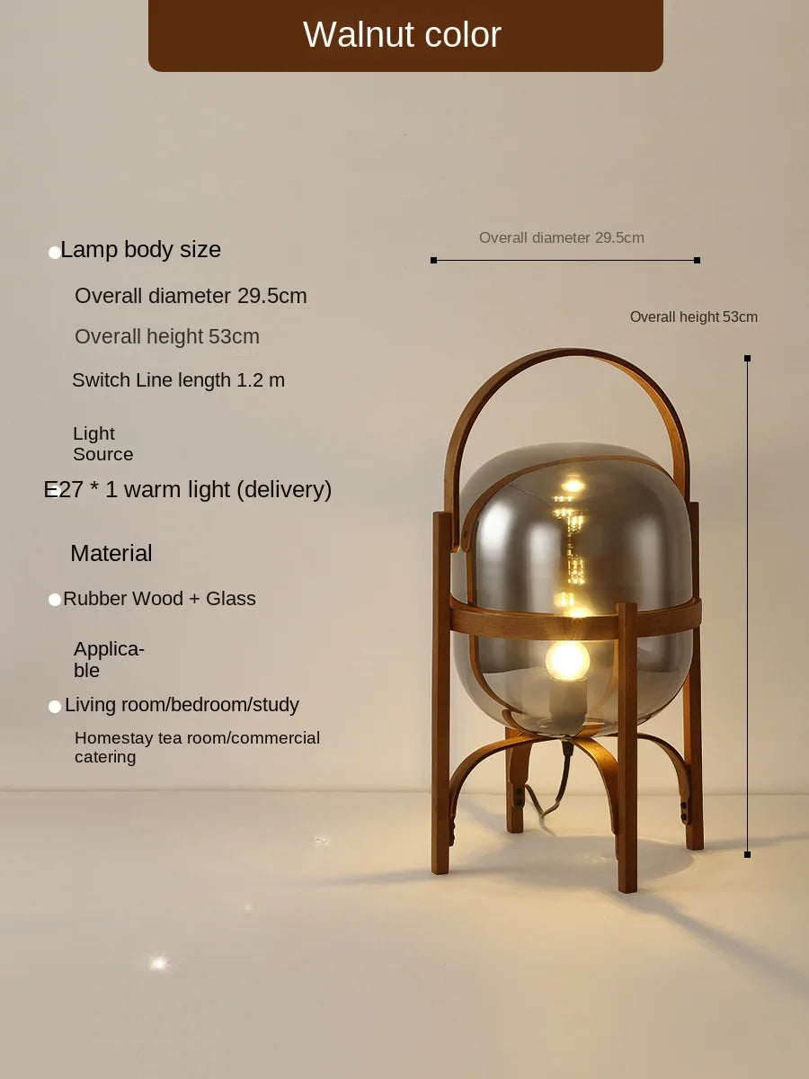 Big Boss Cole Cestita Floor Lamp LED Wood Modern Living