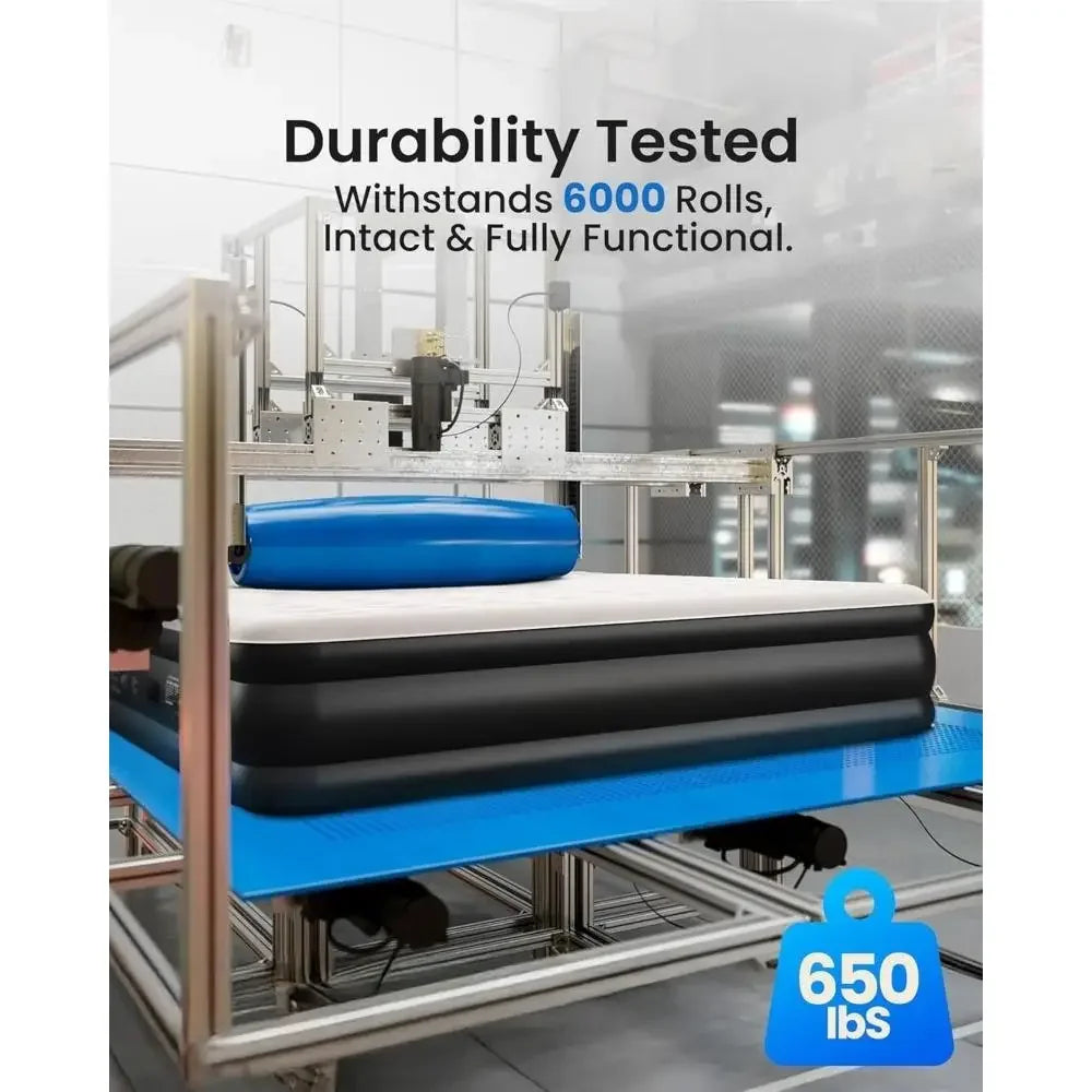 Hign-concerned Air Mattress With Built in Pump For Home Guests