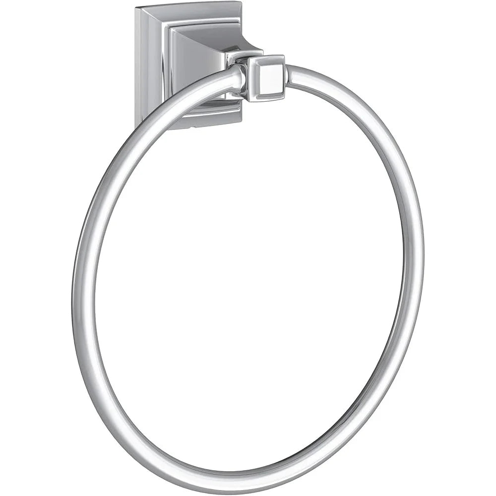 Dutrieux Durable Metal Towel Ring Concealed Mounting Brass