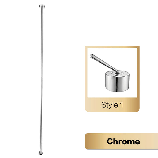 Aitana Luxury Brass Bathroom Faucet Two Hole Wall Mounted