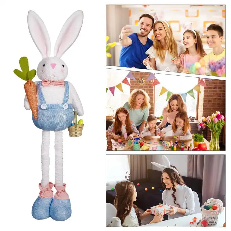 Big Boss Home And Garden Standing Rabbit Stuffed Bunny
