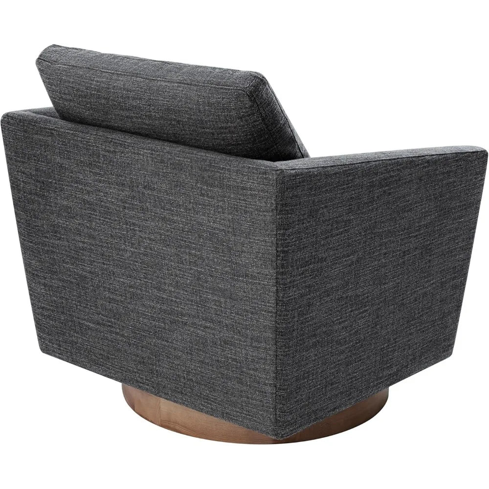 MKDK Swivel Accent Chairs Modern Performance Fabric