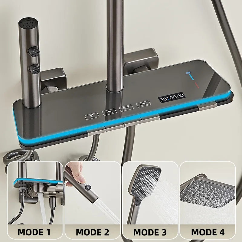 Big Boss Digital Shower System With Atmosphere Light