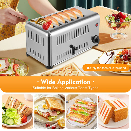 Sweetmile Commercial Toaster 1680W For Home And Bakery