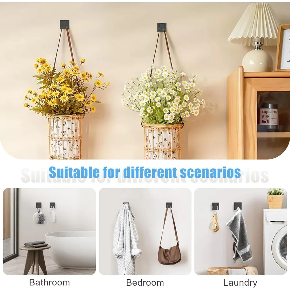 RBXC Matte Black Bath Hardware Set With Towel Bar Holder