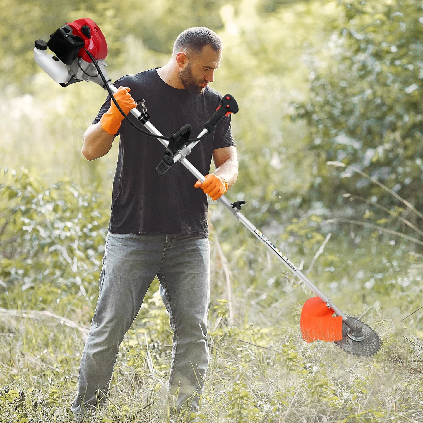 Gas Powered 52cc 4 In 1 Multifunction Weed Wacker Heads