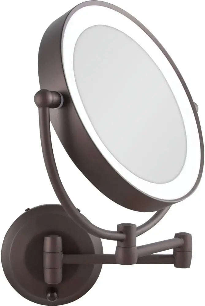 11" LED Wall Mounted Makeup Mirror 10X/1X Plug in or Battery Operated Vanity Mirrors for Wall (Large | 10X/1X | 11" x 14.5"