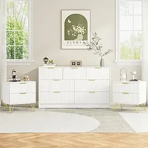 RBXC 7 Drawer Dresser and Nightstand Set