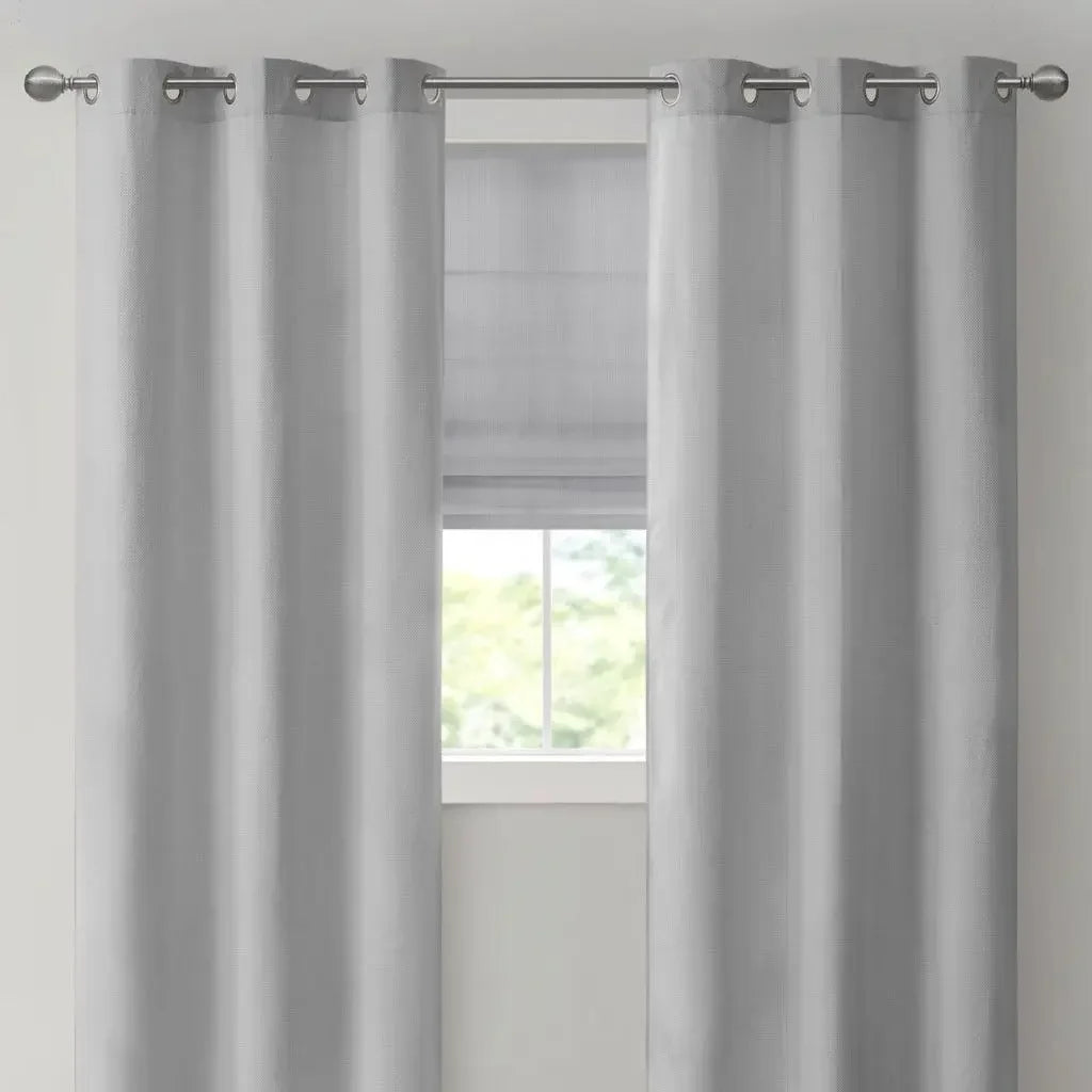 Madison Park Galen Basketweave Room Darkening Curtains