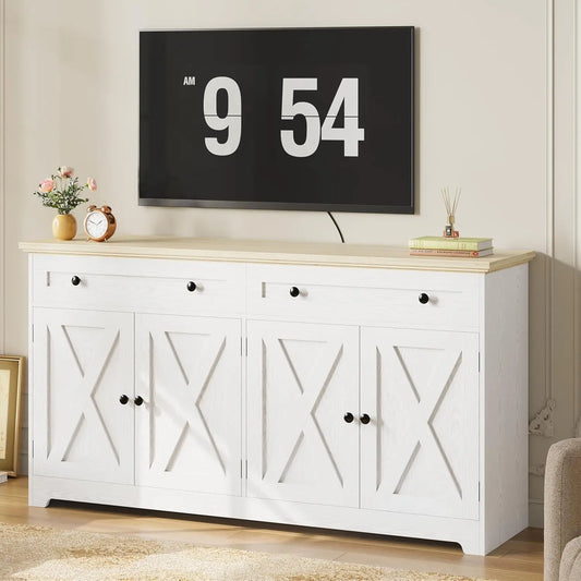 Ironck Buffet Cabinet With Storage Sideboard Dining Room Furniture