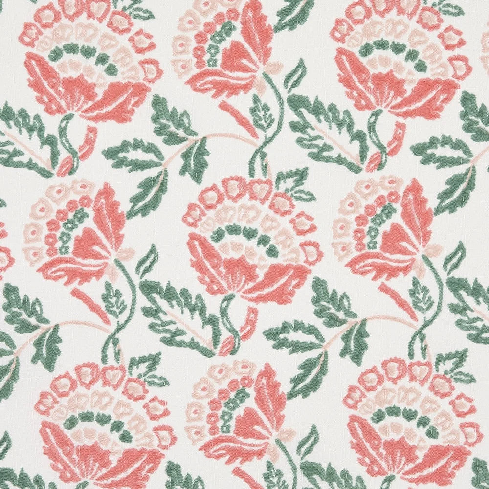 13 Piece Shower Curtain Set with Jacobean Floral Prints and Hooks Machine Washable Polyester 72x72 Ideal Bathroom Decor