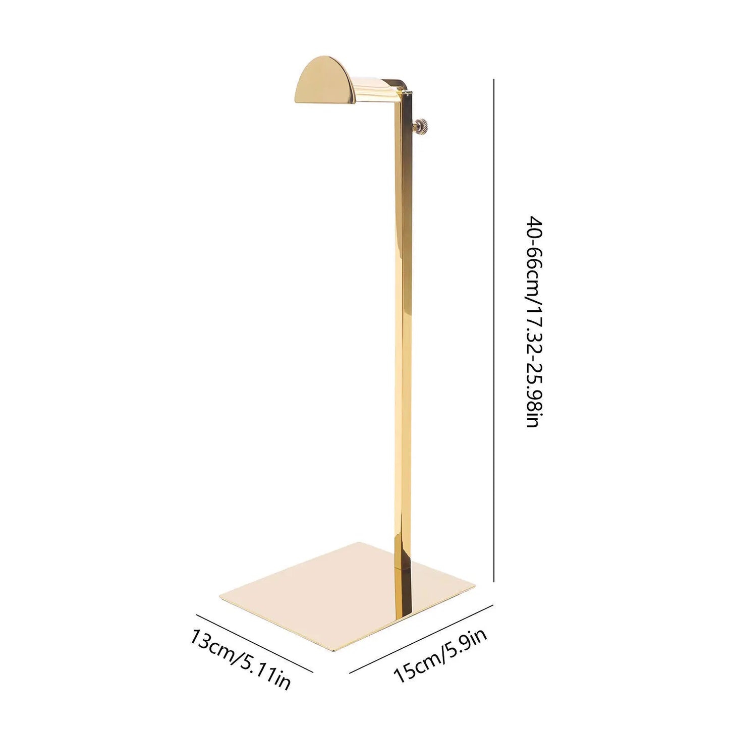 2PCS Handbag Display Rack Hanger Bag Store Metal Adjustable Purse Stand Holder