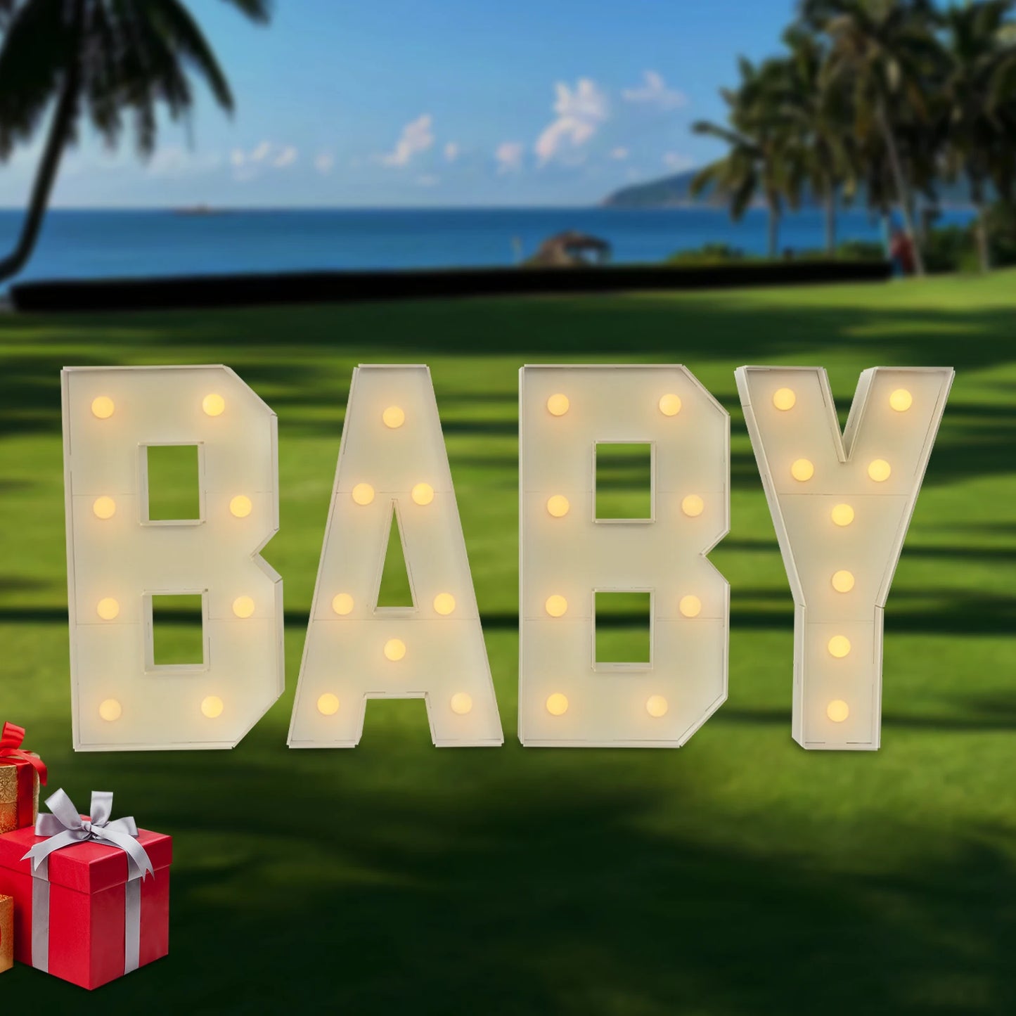 Hign-concerned Light Up Letters Led Lights For Parties