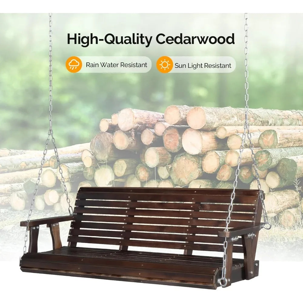 Vingli 880 Lbs Capacity Outdoor Patio Hanging Swing Chair