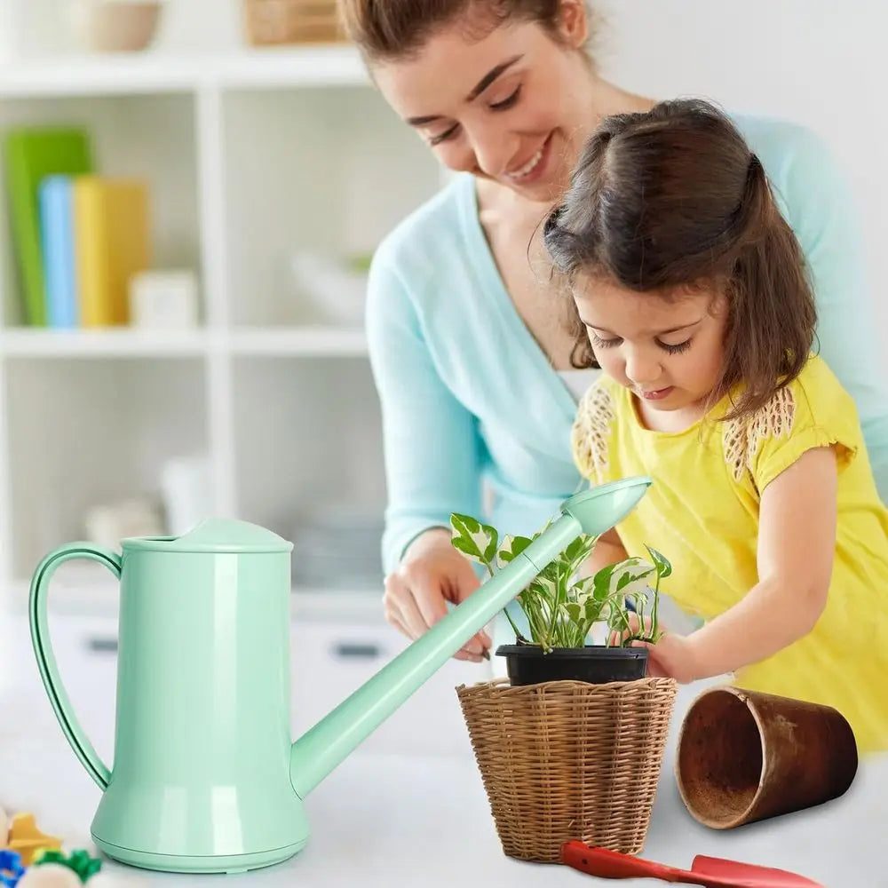Indoor Plant Watering Can With Long Spout And Removable Nozzle