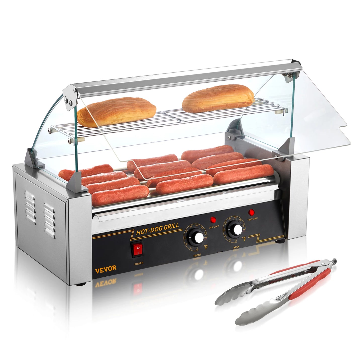 Succebuy Commercial Hot Dog Roller Sausage Maker Barbecue Grill Machine