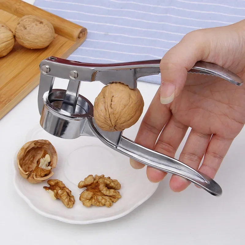 Stainless Steel Garlic Press Smasher Mincer Manual Crusher Kitchen Tool