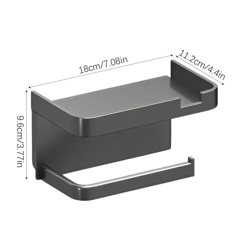 Big Boss Home and Garden Toilet Tissue Stand Wall Mount