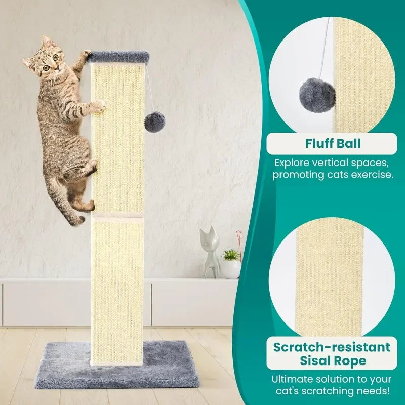 Hign-concerned Cat Scratching Post Indoor Sisal Scratcher