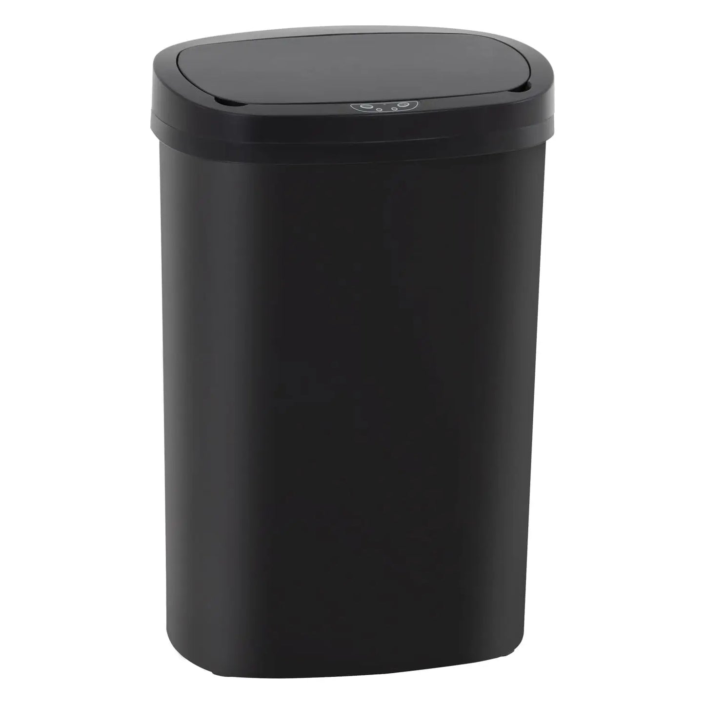 13 gallon kitchen trash can with lid automatic trash can, kitchen bedroom bathroom office waterproof trash can