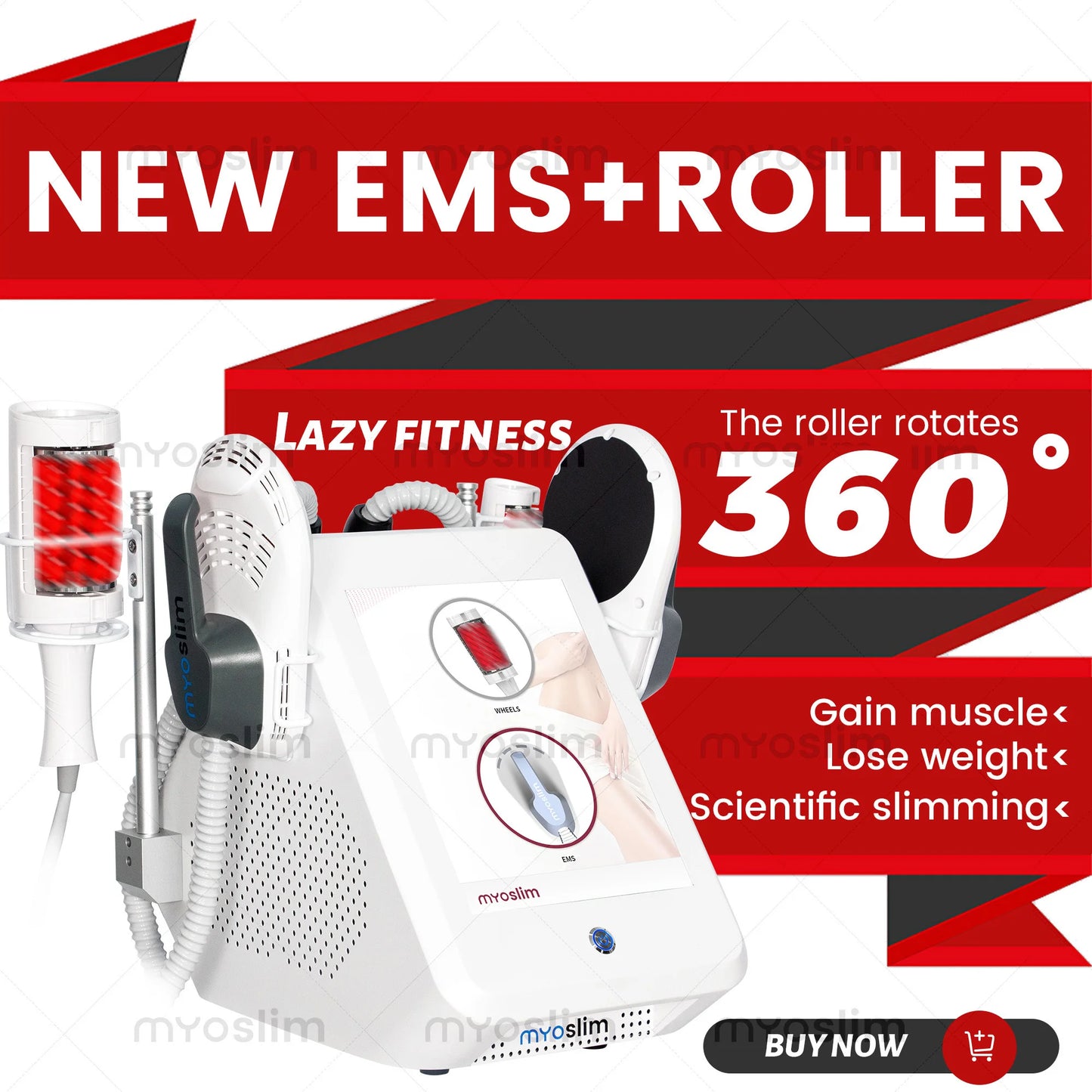 TAIXL EMS Myoslim Inner Ball Roller Body Slimming Machine