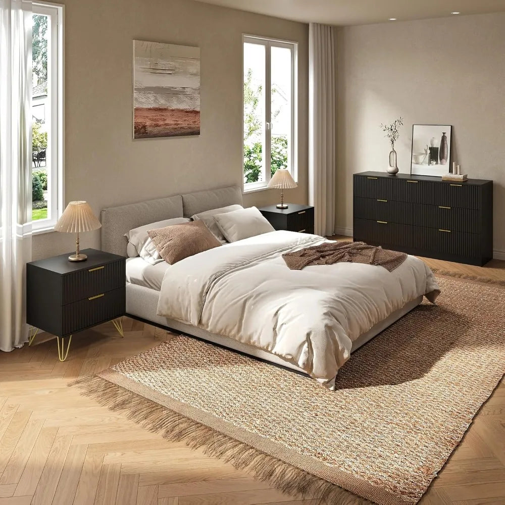 RBXC 7 Drawer Dresser and Nightstand Set