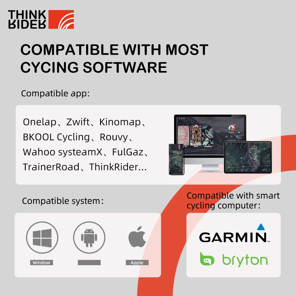 Big Boss Home And Garden ThinkRider X2Max Smart Bike Trainer