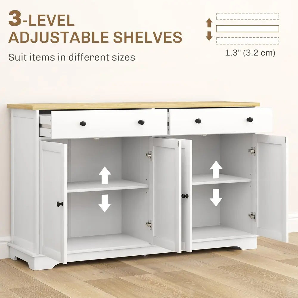Sideboard Buffet Cabinet With Storage Modern Kitchen Cabinet