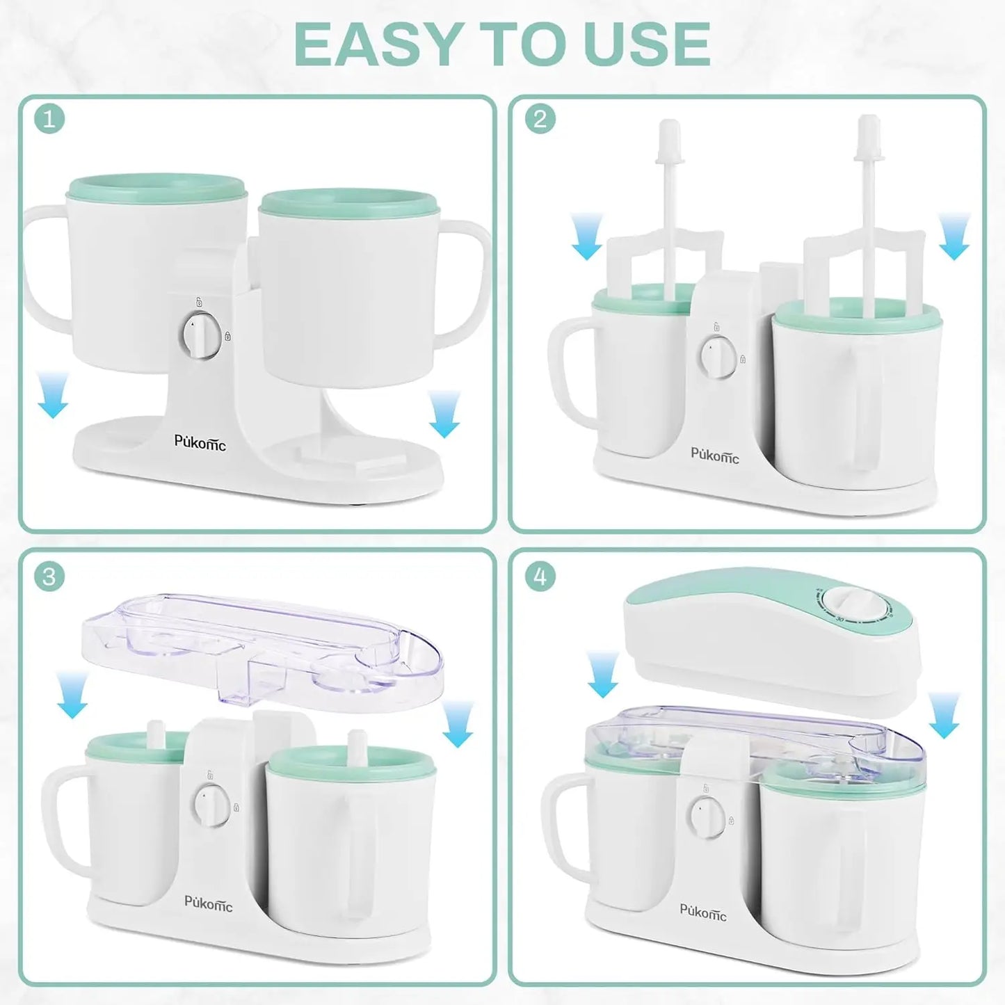 Home Ice Cream Maker With Two Bowls For Countertop Use