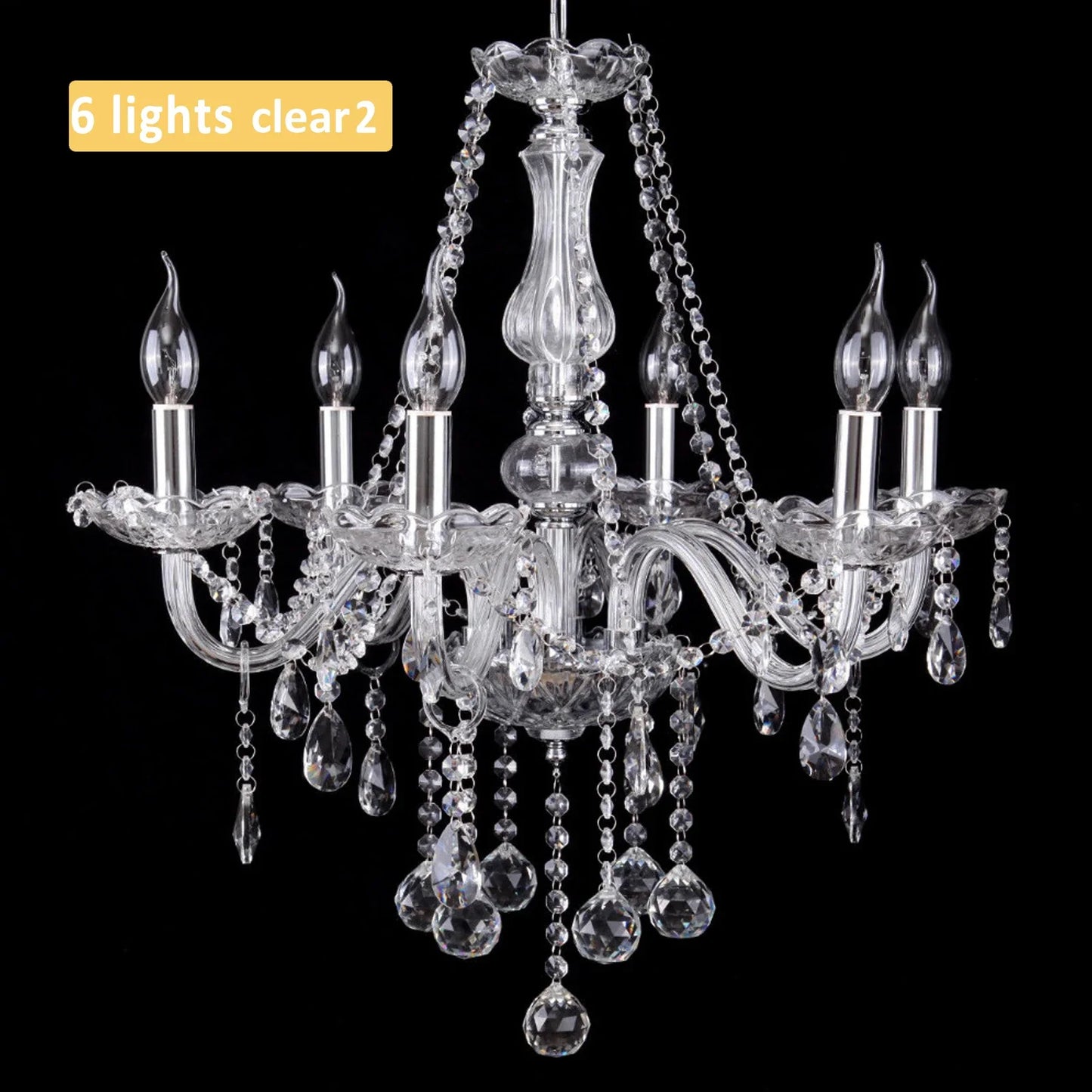 Ridgeyard K9 Crystal Chandelier Four To Eighteen Arms