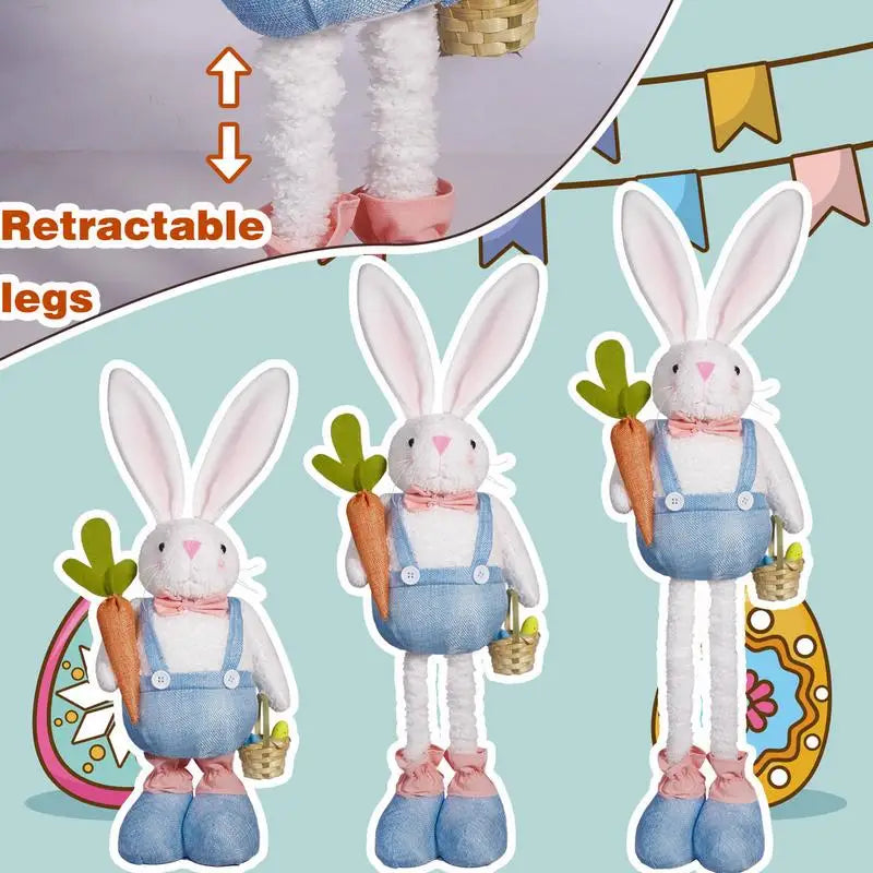 Big Boss Home And Garden Standing Rabbit Stuffed Bunny
