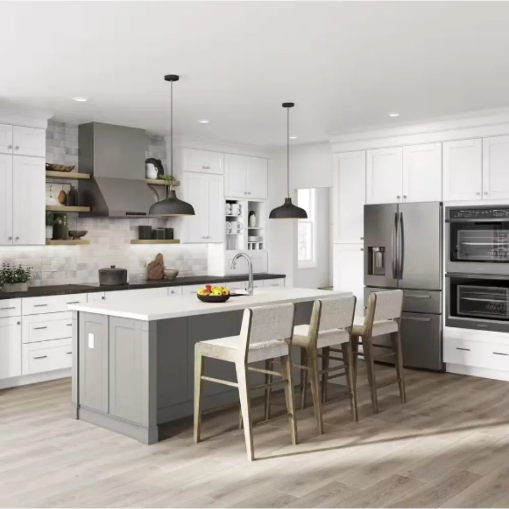 Base Kitchen Cabinet With Ball-Bearing Drawer Glides Solid Wood