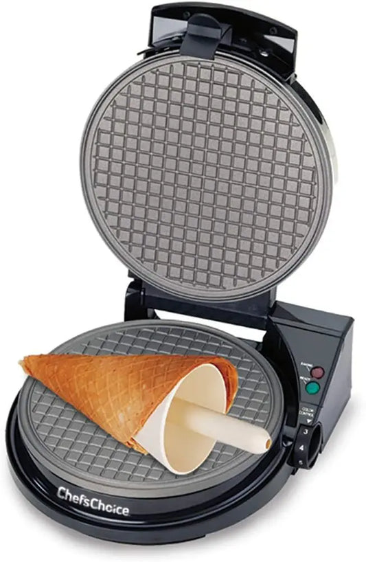 Iosn Ice Cream Cone Maker Waffle Cone Express Nonstick Plates
