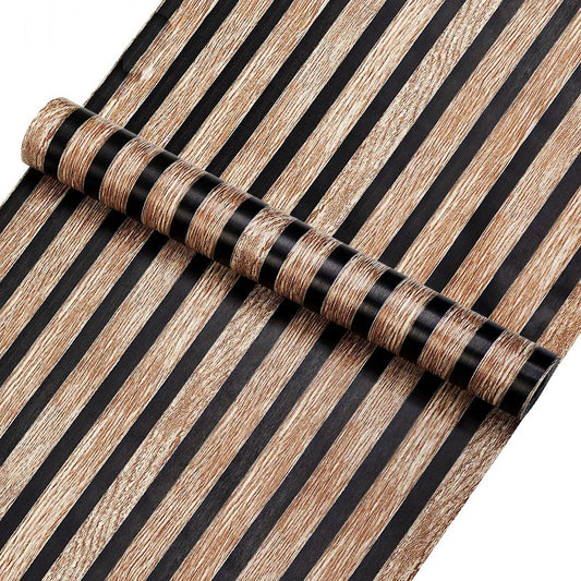 High-concerned Self-Adhesive Wood Grain PVC Wallpaper Roll