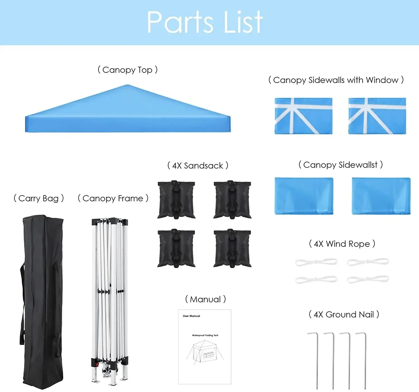 Guangdong CN Sunshade Gazebo Portable Outdoor Shelter
