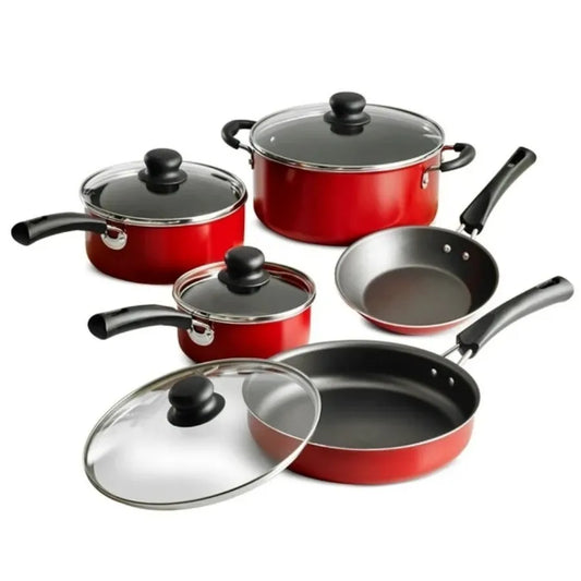 Nonstick Cookware Set With Pots And Pans For Everyday Cooking