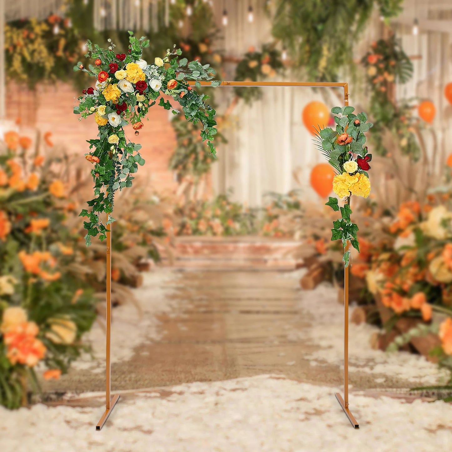 Metal Backdrop Stand For Wedding Arches And Balloon Arch Frame