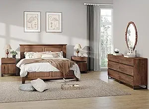 MKDK Modern Dresser And Nightstands Set With Ample Storage