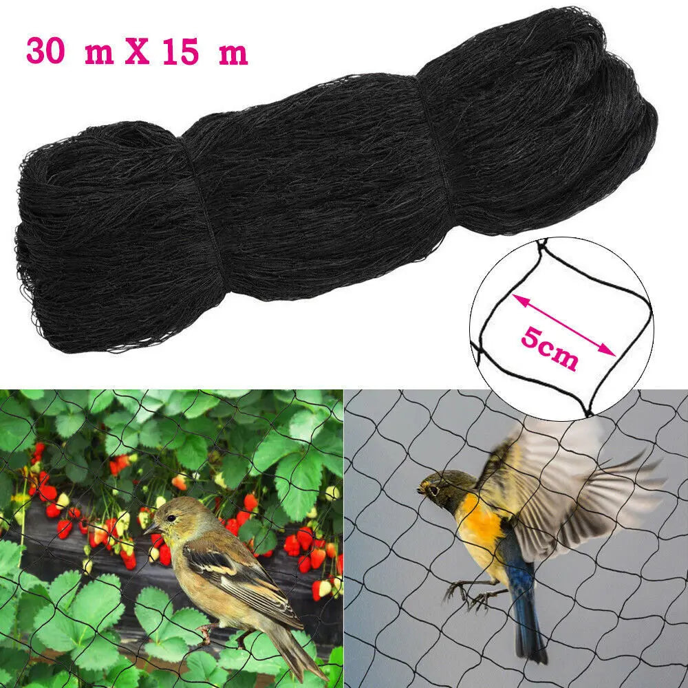 Heavy Duty Bird Netting Nylon Mesh Garden Netting For Fruit Trees