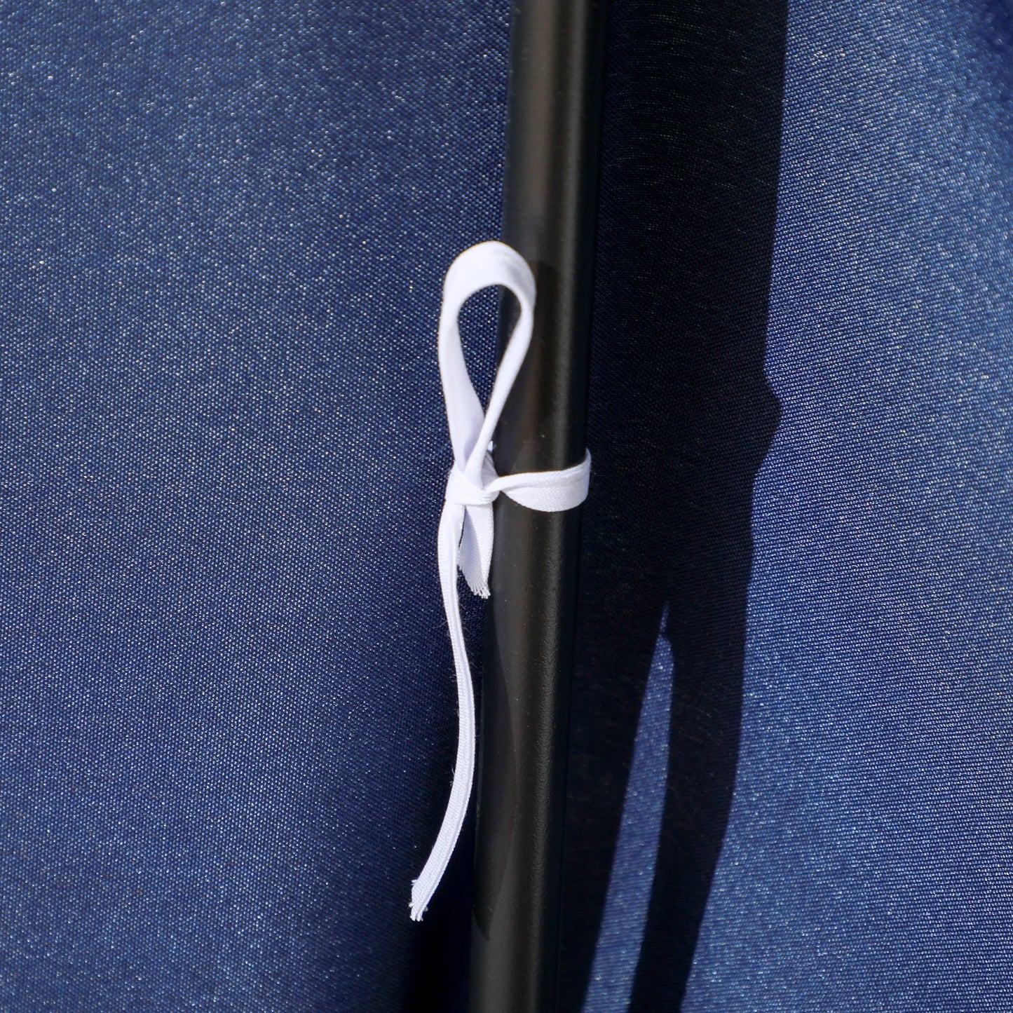 Outsunny Porch Swing Hammock Bench Three Seat With Canopy