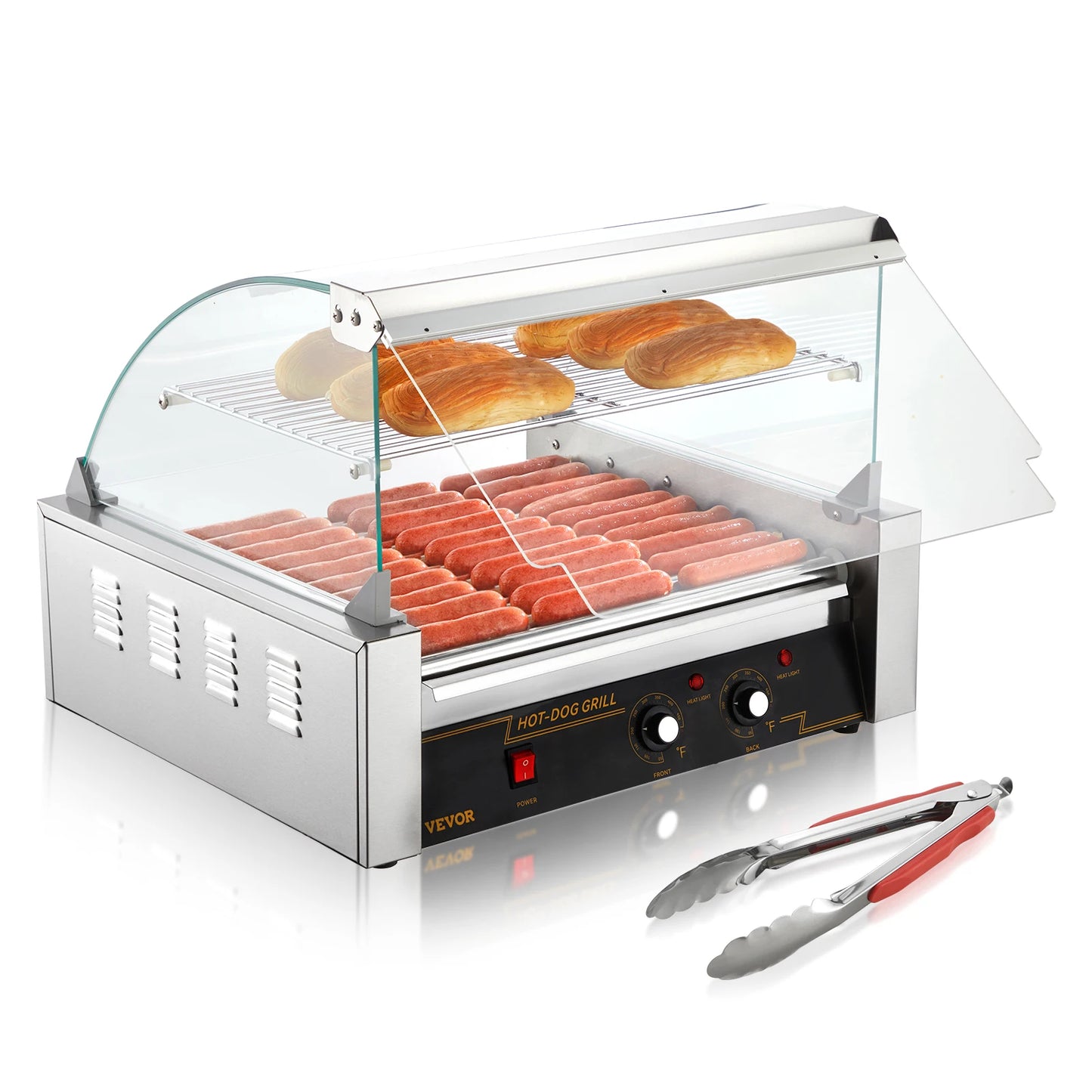 Succebuy Commercial Hot Dog Roller Sausage Maker Barbecue Grill Machine
