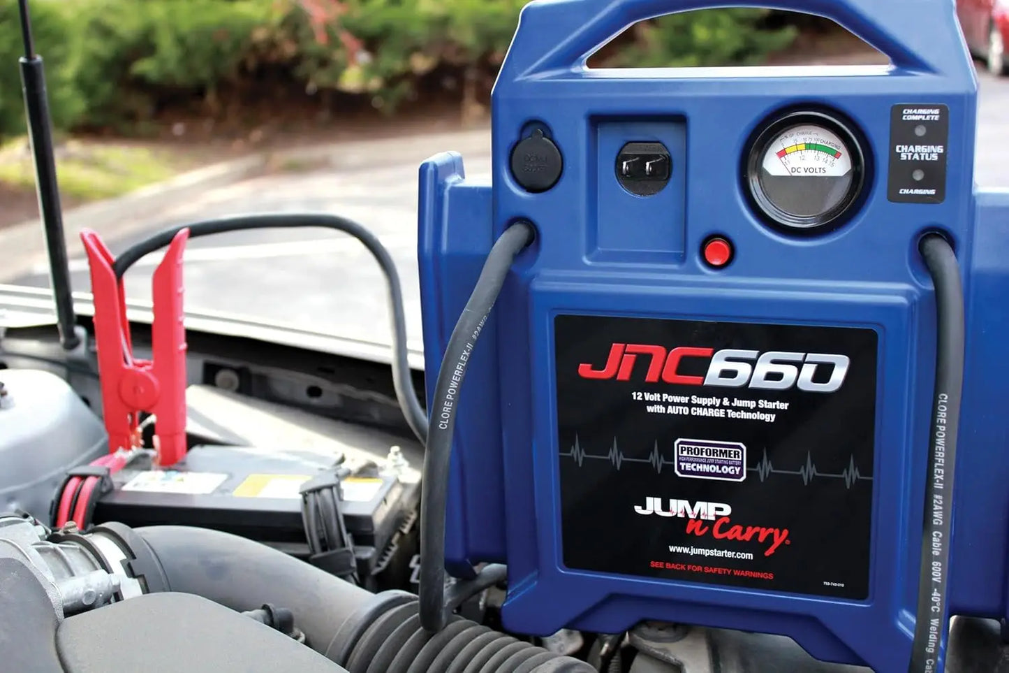 XMSJ Jump-N-Carry JNC660 1700 Peak Amp 12-Volt Jump Starter