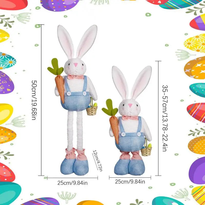 Big Boss Home And Garden Standing Rabbit Stuffed Bunny