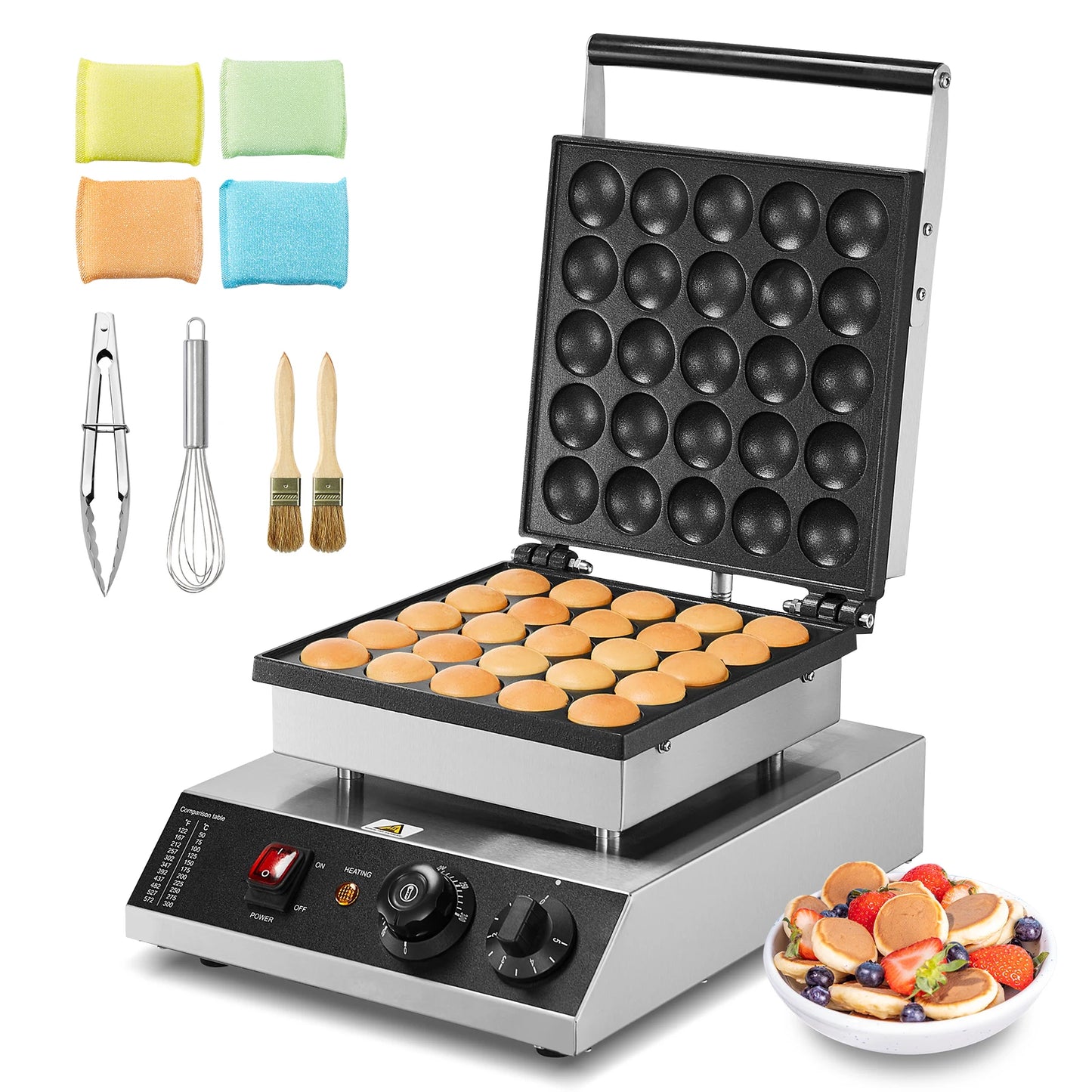 SucceBuy Electric Waffle Maker Dorayaki Pancake Machine