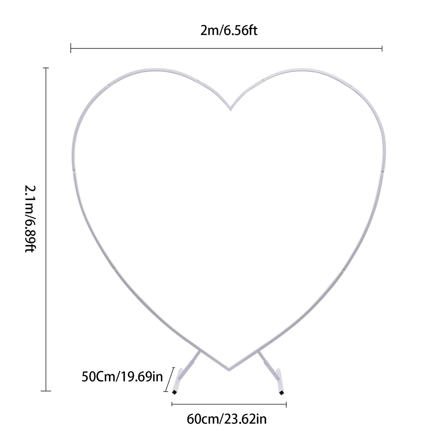 Metal Backdrop Stand For Wedding Arches And Balloon Arch Frame